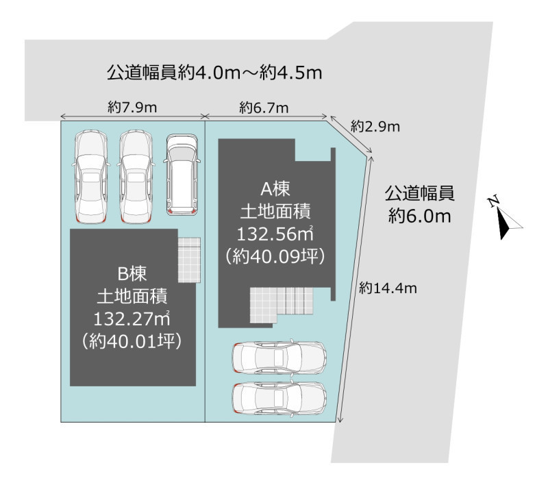 西尾市住崎町郷中 全2棟 ｜ ARCASA（アルカーサ）｜ アーキテックスの