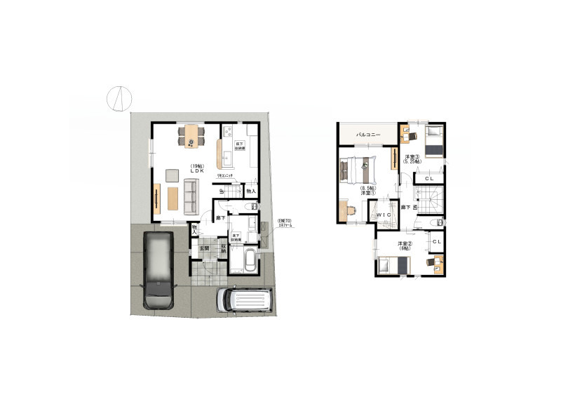 Plus One Style】高槻市昭和台町2丁目 1号地 | Plus One Styleの分譲住宅