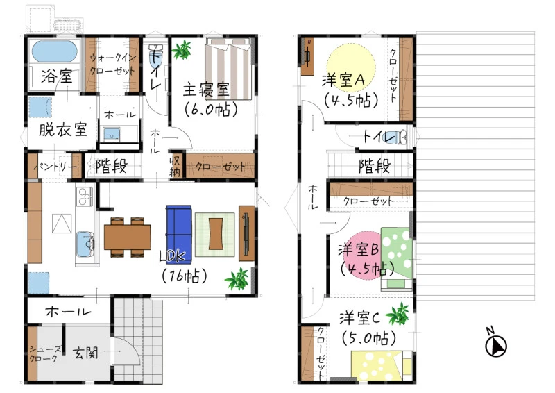 ４号地 間取り