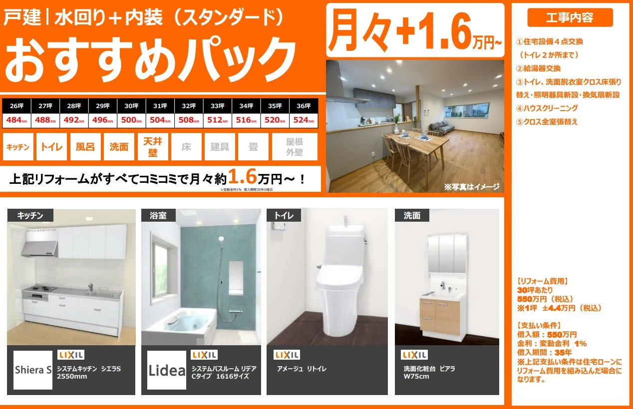 戸建おすすめパック